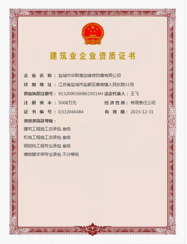 施工總承包資質